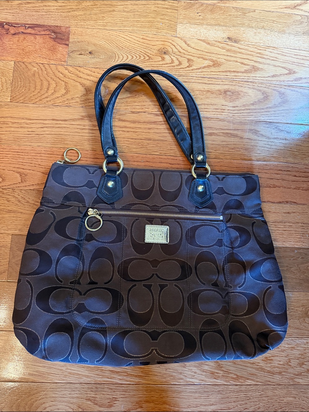 Coach canvas y2k bag